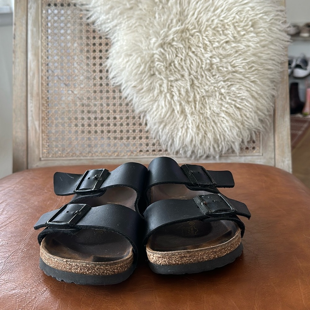 Birkenstock Arizona Sandal - Black Leather